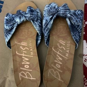 Blowfish tie dye sandals.  Worn twice.  In original box.  Size 7.5